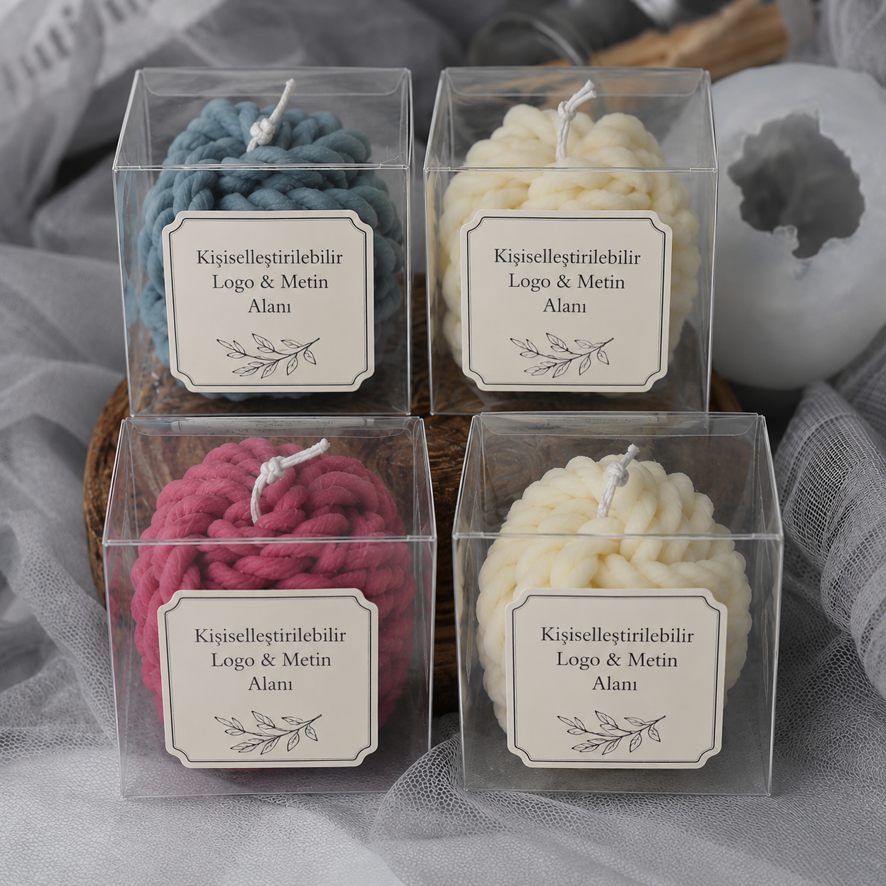 Knitted Candle